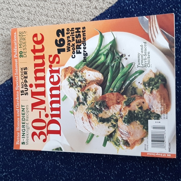 Bundle of Cookbook's....30 Minute Dinners & Make & Take Meals - Picture 8 of 16